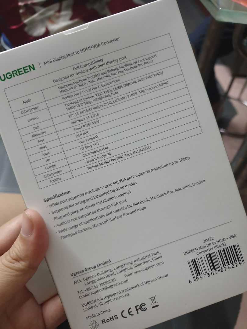 đã ***, xuất hình ảnh, âm thanh tốt, hỗ trợ xuất hình ảnh sắc nét. tiki giao hàng nhanh 2h dù trong tết, mình rất hài lòng