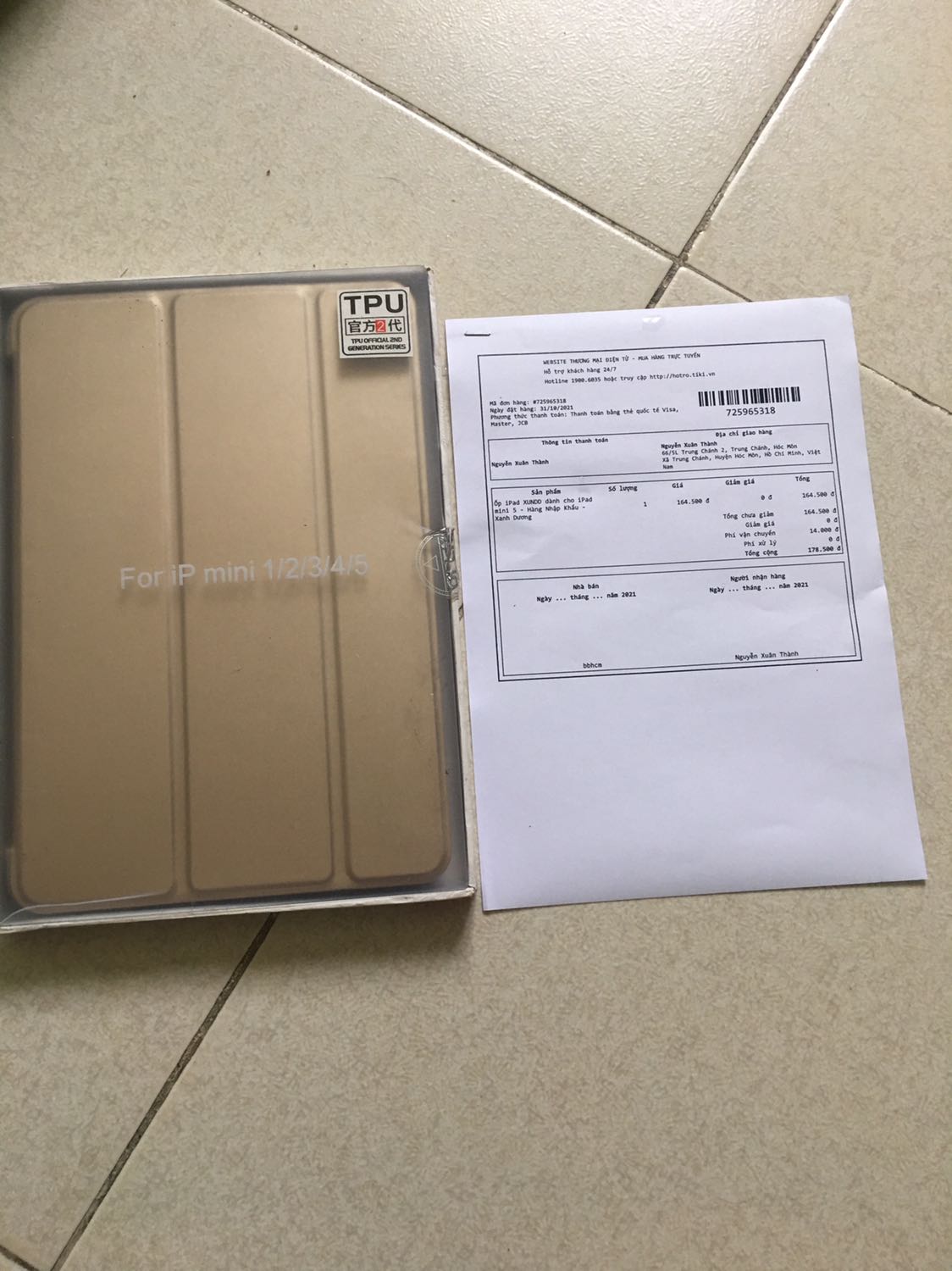 Đặt mua ốp, giao bao da là sao shop. Tiki xem lại giúp, làm ăn kiểu này sao mà có uy tín đc. Hàng đặt mua khác hoàn toàn hàng nhận đc.