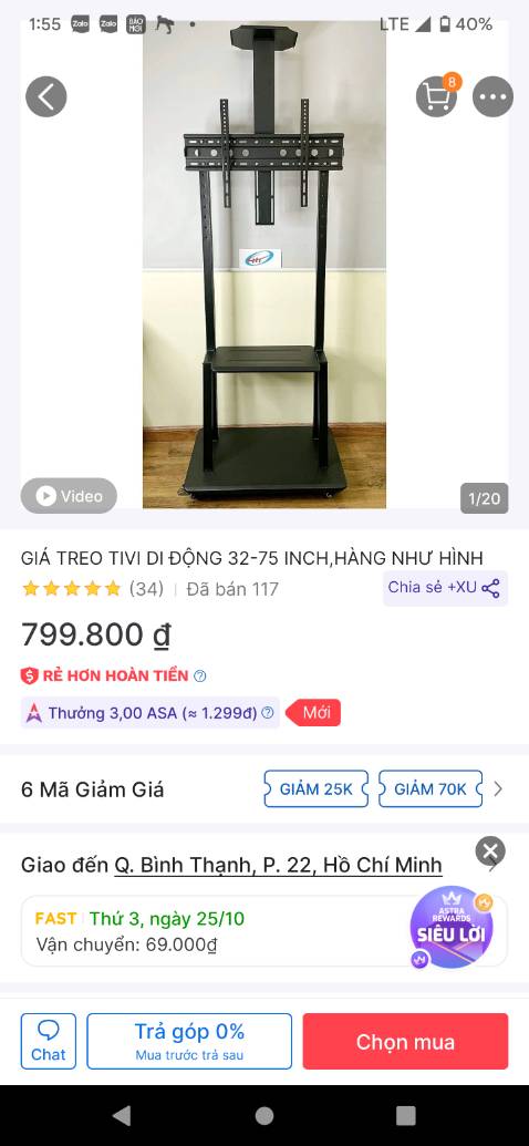 Dịch vụ hậu mãi kém. Nhân viên trả lời với khách cộc lộc, ko chủ ngữ vị ngữ. Hỏi hướng dẫn lắp đặt thì kêu tự lên YouTube coi, trong khi mã hàng thì tôi tìm hoài không thấy, trên hướng dẫn lắp đặt cũng không có, trên mô tả sản phẩm của tiki cũng không có