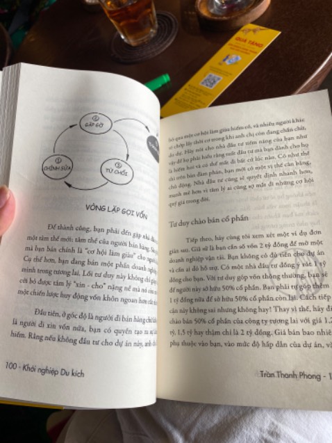 Đang đọc giở cuốn sách, mà thấy hay quá nên dừng lại để lên oánh 5 sao cho tác giả. Sách quá hay, quá thực tế, nó là kinh nghiệm xương máu móc hết ruột gan của tác giả chia sẻ. Đọc sách xong thấy thật sự mình quá ư là ngây thơ trong kinh doanh. Biết ơn tác giả rất nhiều, chúc tác giả nhiều sức khỏe để ra nhiều đầu sách hay cho độc giả. Ngôn từ cực thực tế và dễ hiểu ❤️