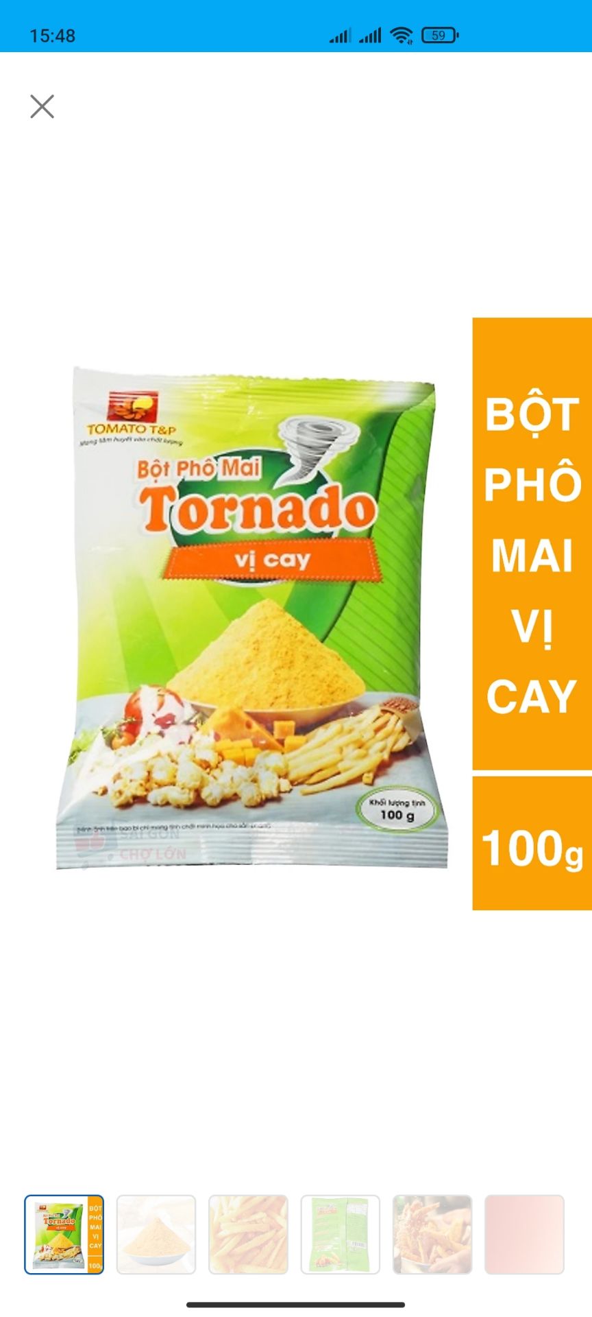 giao hàng khá lâu, bột phô mai thơm, có điều hơi ngọt một chút. có lẽ mình k hợp vị này. chất lượng sp OK. ảnh mang tc minh hoạ