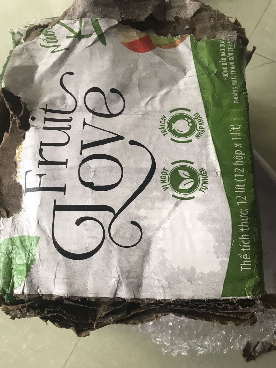 Sản phẩm lỗi hư hỏng rất nặng