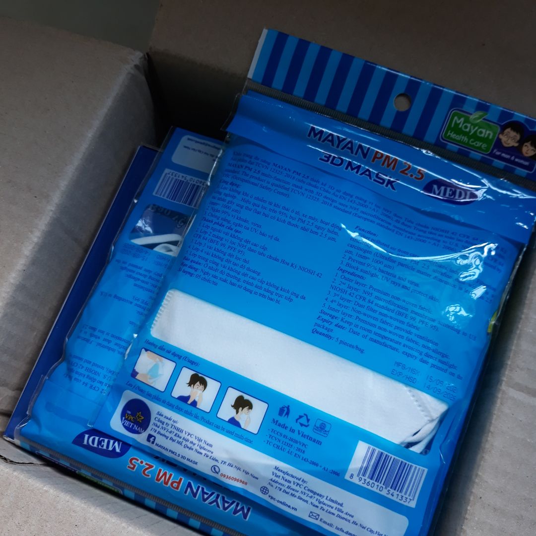 khẩu trang mềm đẹp hơi mõng