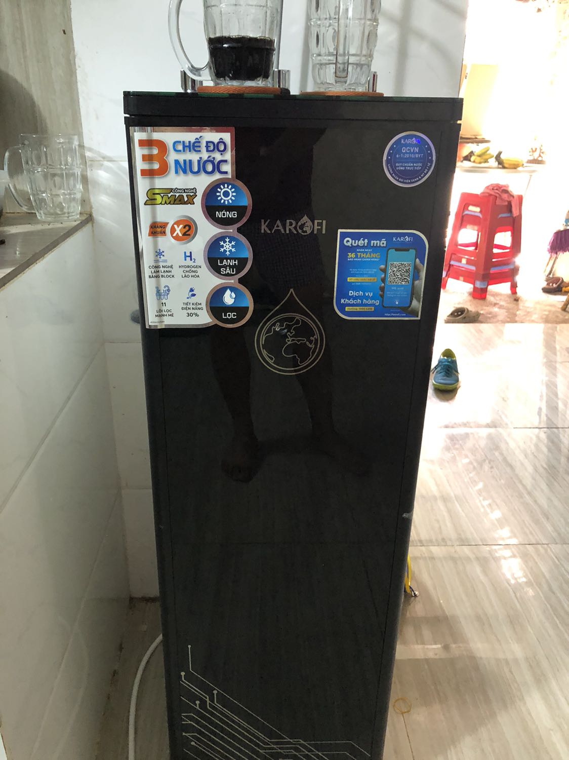 Máy xài tốt, nhưng bộ phận lắp đặt thì hơi chậm. Mình nhận được máy lắp xong 2 ngày mới gọi.