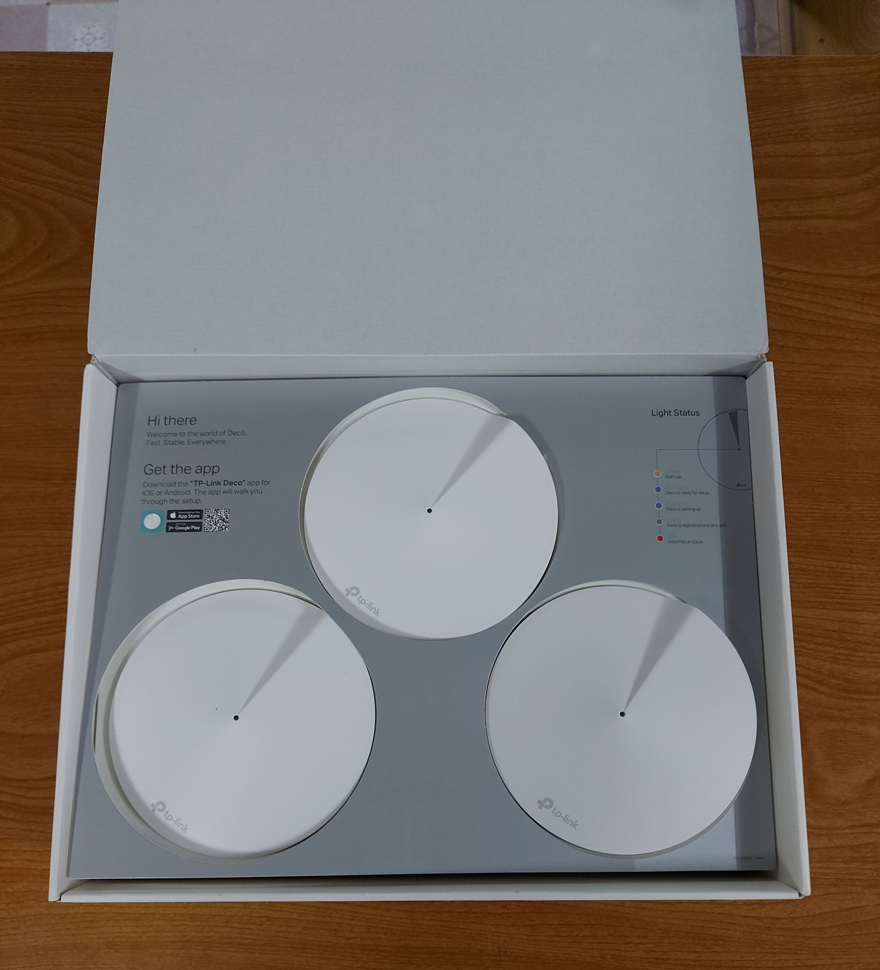 Cài đặt dễ dàng. Tốc độ cao hơn router đang sử dụng. Vùng wifi rộng, không còn vùng rớt sóng wifi. Không cần phải lo chuyển sang điểm router khác. Ngạc nhiên là sách hướng dẫn sử dụng dày cộm nhưng chỉ nói về màu đèn LED của thiết bị. Cài đặt dễ dàng. Tốc độ cao hơn router đang sử dụng. Vùng wifi rộng, không còn vùng rớt sóng wifi. Không cần phải lo chuyển sang điểm router khác. Ngạc nhiên là sách hướng dẫn sử dụng dày cộm nhưng chỉ nói về màu đèn LED của thiết bị.