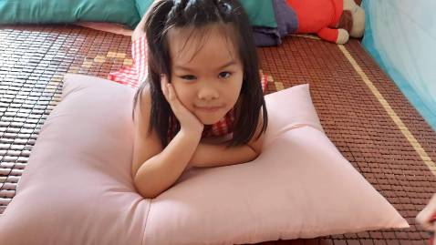 Gối rẻ mà đẹp, chất lượng lắm nè. Mua không để ý, nhận hàng mới thấy gối to quá.kk. 50×70 nha mn. Gối êm mềm lắm. Chắc sẽ mua thêm tặng người nhà.