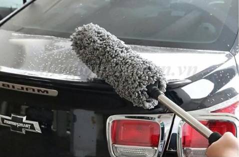 dùng ok, tiết kiệm đc tiền rửa xe, xe bụi chỉ cần phủi qua là sạch đc 70%, ko cần mang đi rửa nưa