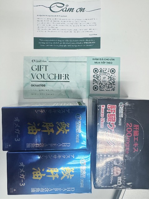 Uống thật sự có cải thiện các vấn đề về mắt. Mua lần này đc tặng quà và voucher, giá tốt