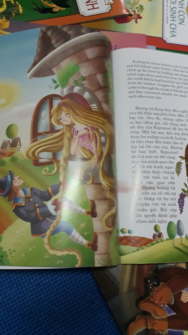 truyện tranh dân gian cho trẻ thêm kiến thức , bìa và bình ảnh đẹp.