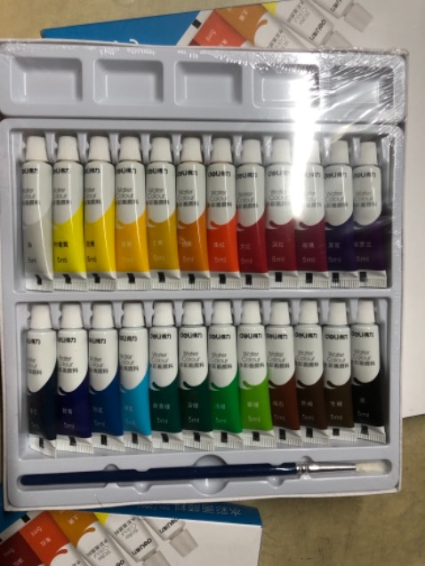 Hộp màu gọn nhẹ, đầy đủ dụng cụ, tiện dụng, chuẩn bị cho năm học mới đầy màu sắc. Các bé rất thích.