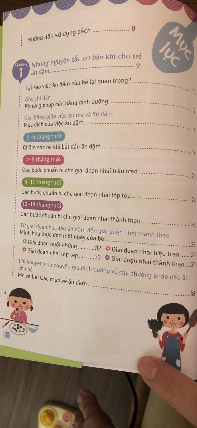 Sách hay, nên mua, đủ thông tin/ hướng dẫn chi tiết khi bắt đầu cho bé ăn dặm cho đến khi ăn thành thạo.

Tiki now giao nhanh chóng, sách mới.
Tuy nhiên không biết làm như nào để có bọc sách bookcare.