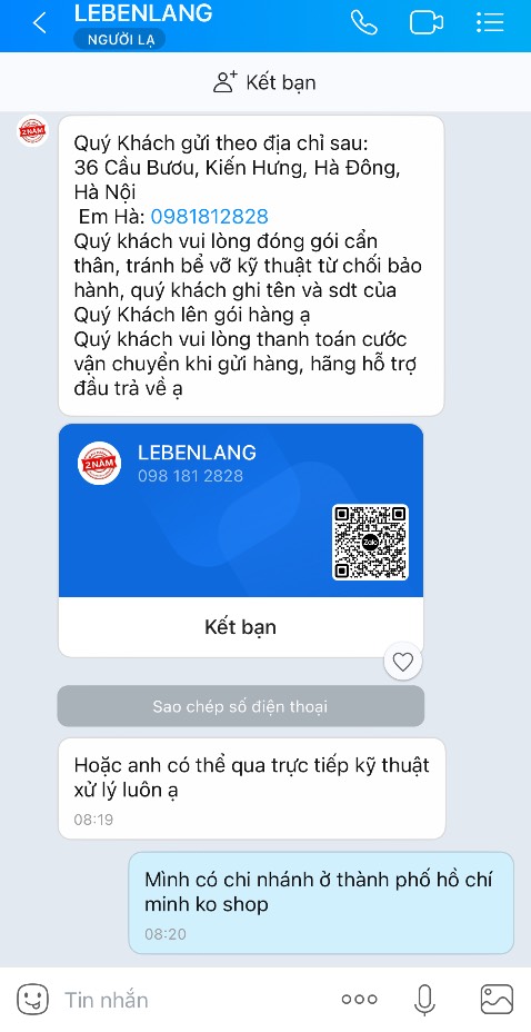 Bếp xài ko tới 5 lần đã bị lỗi ko vào điện, báo bảo hành thì bảo phải gửi hàng ra hà nội tự chịu phí gửi ra (mình ở tp hcm, shop ko có chi nhánh ở hcm). Nên khuyên mn đừng nên mua.
