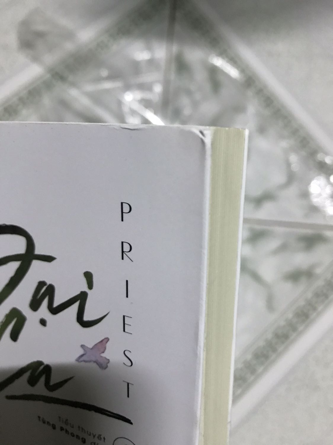 Thật sự rất là buồn luôn ạ biết là mua bây giờ hàng khá là cũ rồi nhưng mà seal rất nát thế ạ, sách dơ có vết bị rọc làm trầy bìa sách cạnh góc thì móp luôn ạ hên mỗi chỗ là trang sách chưa rách thôi buồn lắm ý