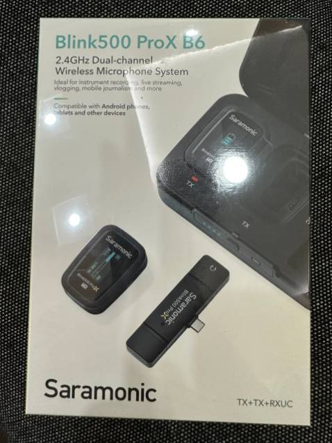 Mình tìm cho Android Shop giới thiệu ProX b6 dùng quá ổn hơn mong đợi, đúng là tiền nào của nấy mn ơi, ghi âm siêu đỉnh, lọc âm tốt, mic này dùng được 2 người, khoảng cách thu 50m truyền âm ổn áp.