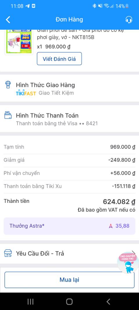 Sản phẩm rất oki, dù giá hơi cao nhưng đáng đồng tiền bát gạo. Nói chung là ưng bụng