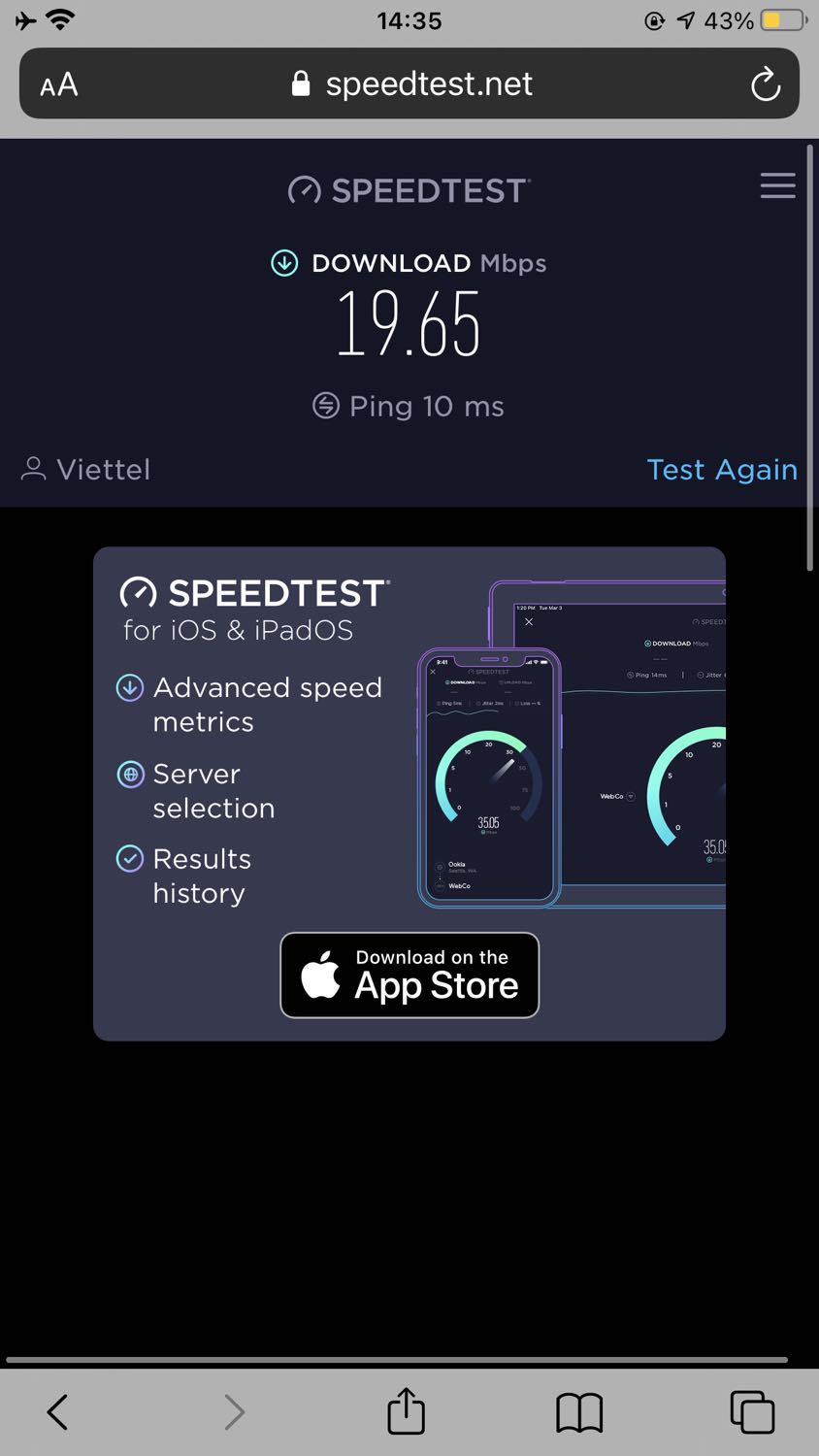Hàng chính hãng nguyên seal. Cài đặt khá dễ dàng thông qua app Mihome. Mình mới sử dụng thì thấy tốc độ khá nhanh gần bằng router chính. Mình mua được với giá 159k thì quá ok. Hàng chính hãng nguyên seal. Cài đặt khá dễ dàng thông qua app Mihome. Mình mới sử dụng thì thấy tốc độ khá nhanh gần bằng router chính. Mình mua được với giá 159k thì quá ok.