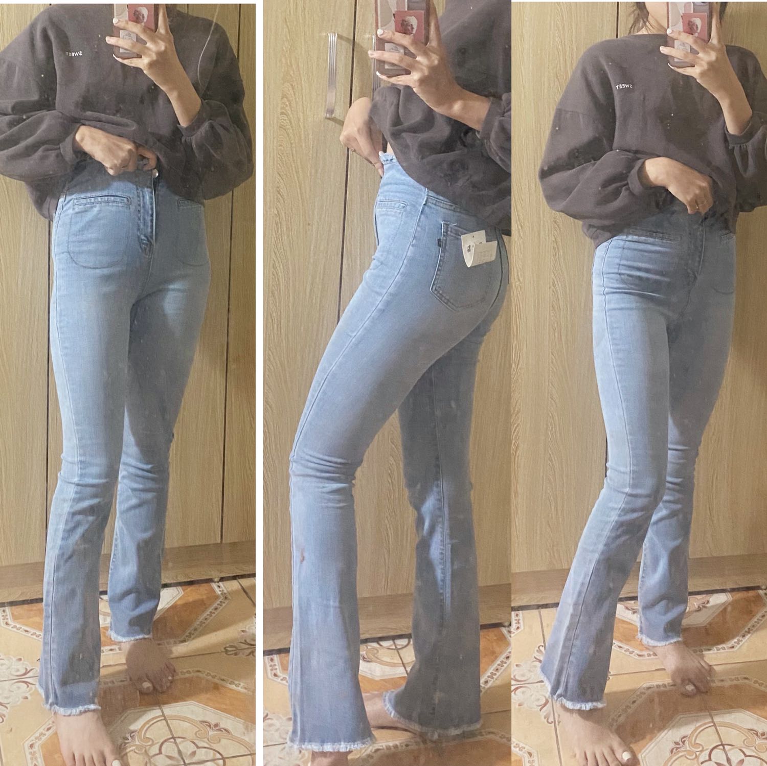 Từng mua hàng tại shop rồi lần nào cũng ưng, sản phẩm tương xứng với giá tiền, chất liệu mịn đẹp, mình giặt thì không thấy co hay phai, co giãn siêu tốt, hack dáng đỉnhhhh lắm mng ơiiiiii
Rcm mnggg nên mua nè!!