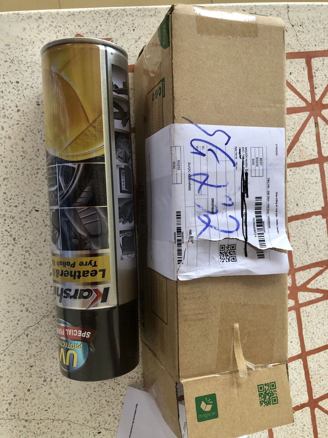 Quá tệ. Nhận hàng xong, khui ra. Mua 2 sp, giao chỉ 1 sp. Lien hệ giải quyết không được.