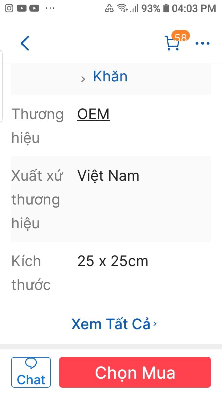 *** khách hàng. giao bán khăn size 25x25cm nhưng nhận đc lại là 25x14cm . yêu cầu nhà bán đổi lại cho khách.