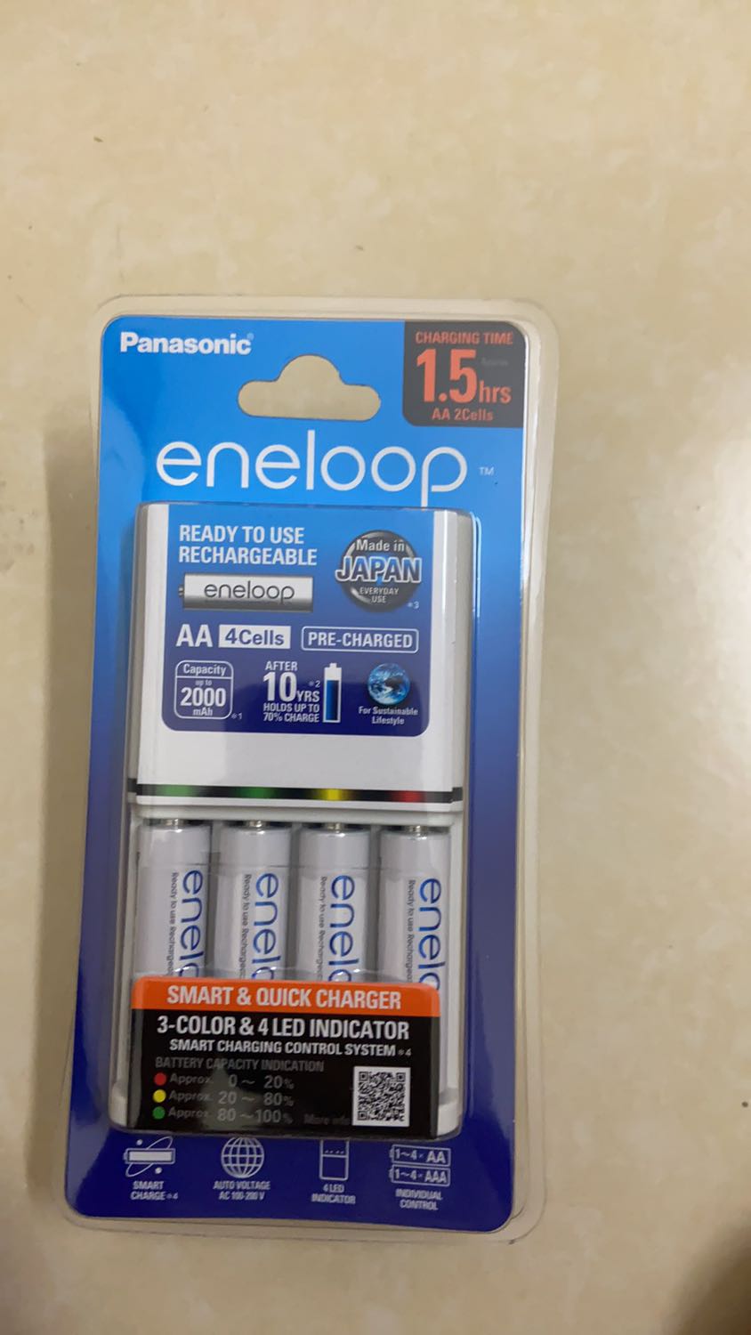 Chất Lượng sản phẩm đúng như mô tả . Thời gian sạc đầy pin rất nhanh và Pin rất bền. Dùng liên tục cho máy chơi game rất lâu pin ko hề hấn. 4 Pin được sản xuất tại Nhật
- Được tặng cả hộp bảo quản hãng rất xịn sò. 
- Gần tết chọn Tiki now để giao nhanh. Nói chung quá hài lòng