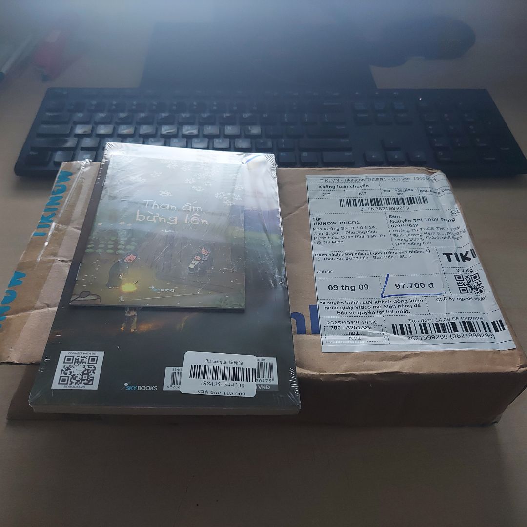 Sản phẩm tốt
Giao hàng & đóng gói: Rất chậm
Thiếu bookcare