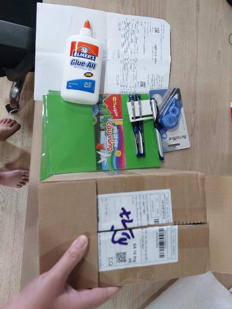 Nhận hàng kiểm tra ko thấy 3gr A4, vui lòngkieemr tra và giao lại giúp tôi