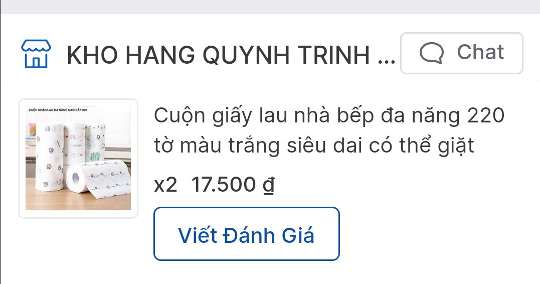 Sản phẩm quảng cáo sai sự thật. Ghi 220 tờ nhưng chỉ được khoảng 50 tờ khổ khoảng 20x20cm. Hình chụp cuộn giấy rõ đẹp, nhận hàng cuộn giấy rõ chán. Bóc ra thì thấy giấy cũng tốt. Nhưng giá bán quá cao và không đủ như quảng cáo.