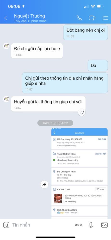Bếp giao bị nứt nắp. Có liên hệ shop, shop hứa gửi lại nắp mới nhưng mãi ko thấy gửi liên hệ lại thì lơ đẹp ko trả lời luôn 🙄