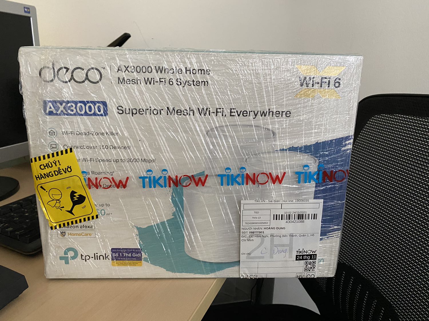 Hàng giao nhanh, đúng loại đã đặt. Sản phẩm xài ổn. Cám ơn shop & Tiki.