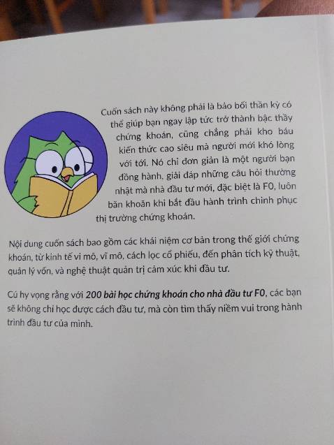 Căn bản, dễ hiểu, hài hước nhưng đầu tư là bi hài.