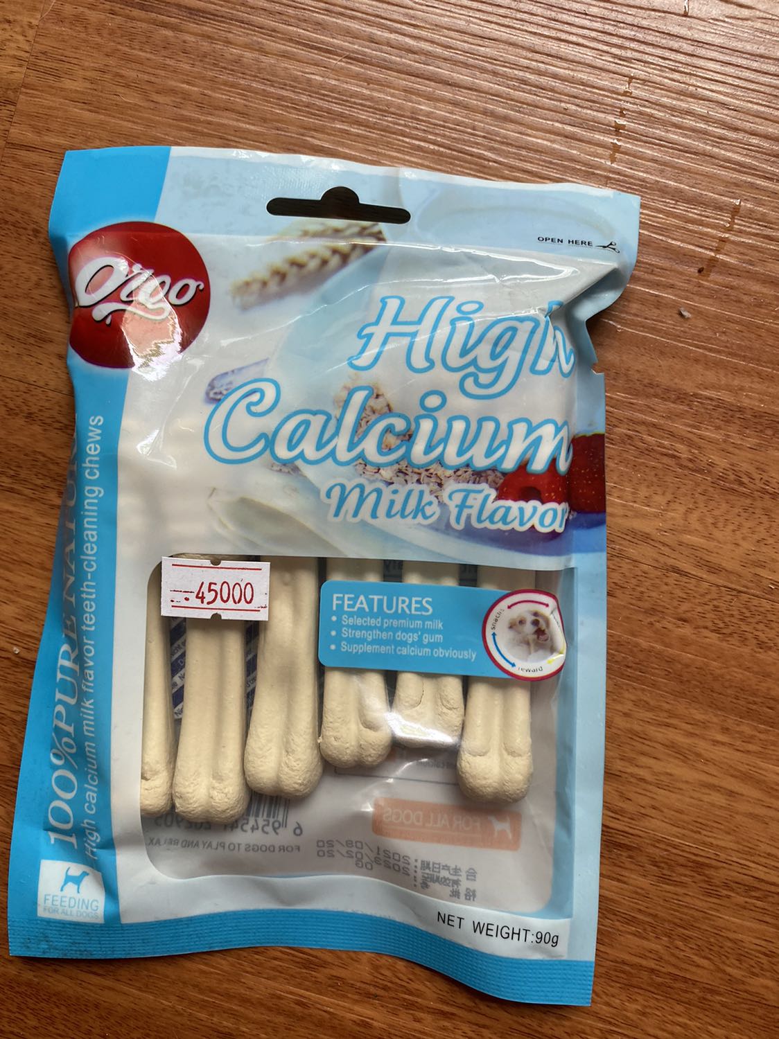 Cún nhà mình rất thích sản phẩm này, nên mua.