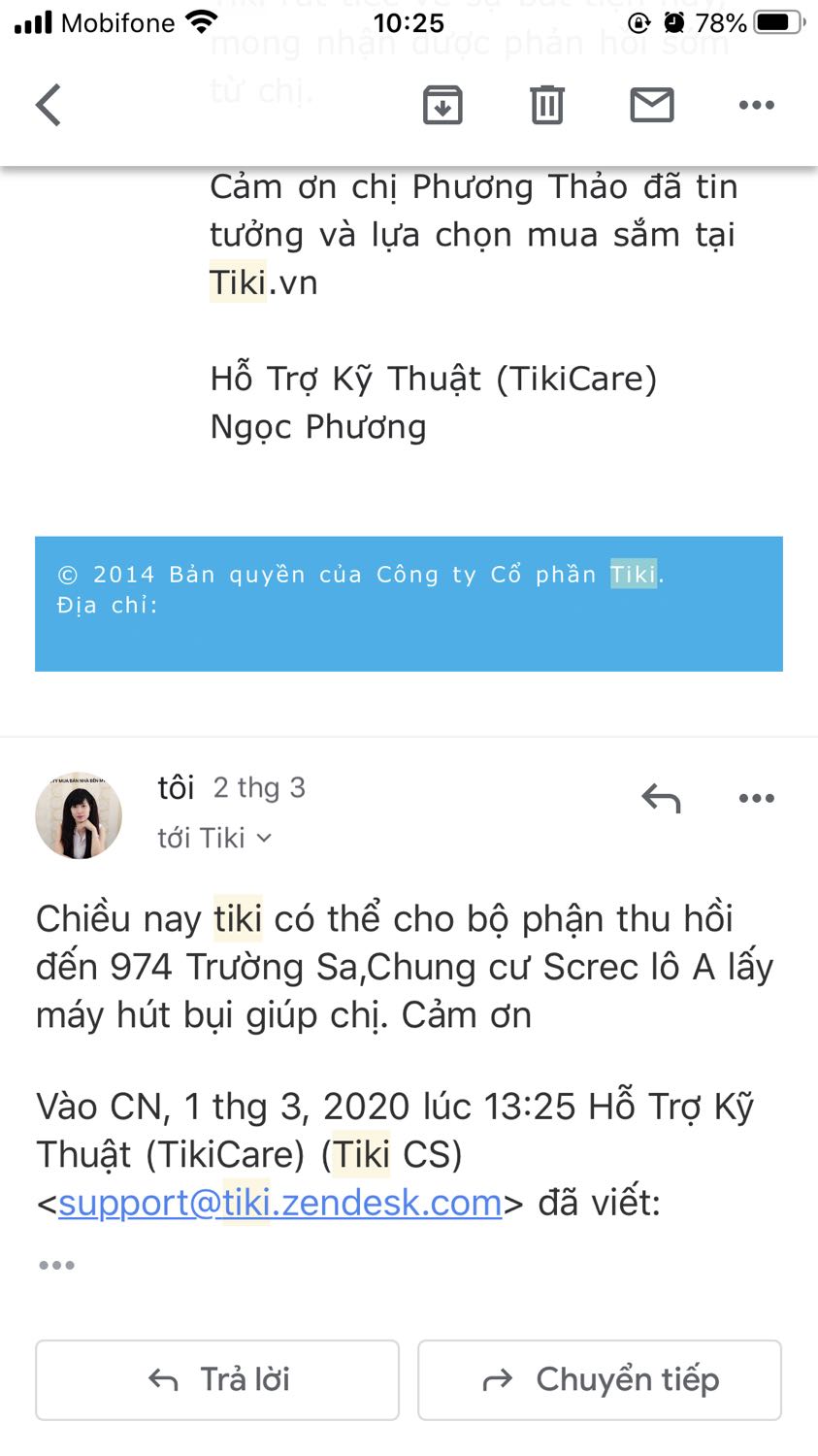 Mua sản phẩm được 4 tháng, đem đi bảo hành 3 lần và lần này đang chờ tiki liên hệ bảo hành lần 4 mà chờ hơn 10 ngày nay tiki hứa có người tới thu hồi nhiều lần rồi mà chưa ai tới thu hồi, bỏ ra 1 đống tiền mua để vẫn phải lúi húi tối đi làm về lau quét nhà,trở đi mắc núi trở lại mắc sông với cái máy, vứt đi không được, bảo hành không xong,mua cái khác thì mất niềm tin