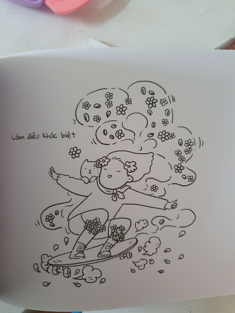 bộ 3 sách vẽ tô màu đơn giản, đáng yêu. các em nhỏ rất là thích.??