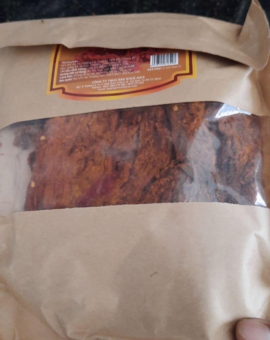 Mua 2 lần, lần nào cũng cân thiếu  hơn 1 lạng hết
sản phẩm chất lượng tốt
Tuy nhiên, do cân thiếu nên mất lòng tin mua lại