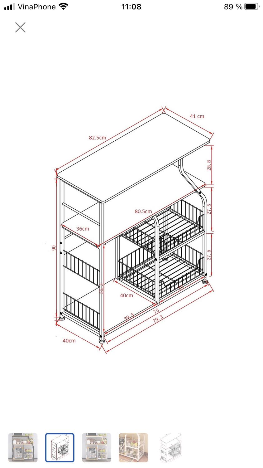 Tiki ơi ! Bao giờ mới có người đến mang nốt đồ bị thiếu của kệ vậy ! Muốn dùng quá rồi ak ! Hàng giống hình nhưng thiếu đồ . Tiki khắc phục sớm cho mình nhé