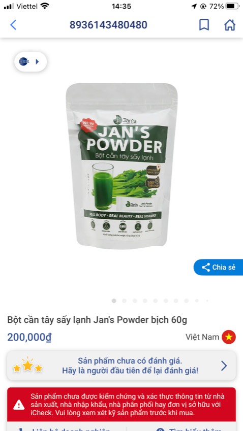 Nhận hàng đúng sản phẩm , check code  chuẩn luôn, đóng gói cẩn thận , vị hơi khó uống nhưng uống cùng mật  ong không tệ, so tốt cho sức khỏe 😍😍😍