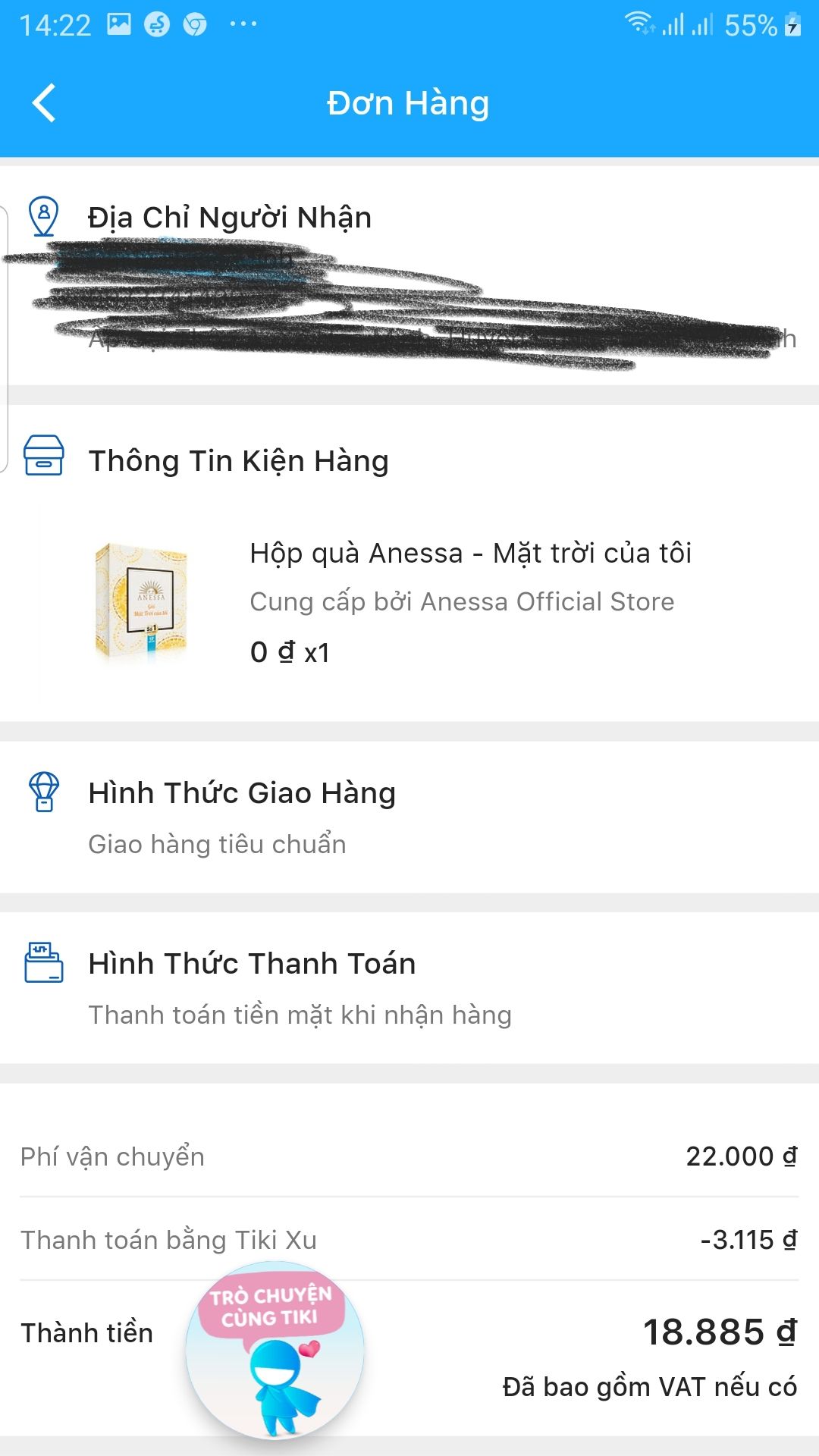 M chưa sd sp nên chưa đánh giá chất lượng sp. M chỉ đánh giá cách tách đơn của tiki. M mua bộ kcn đc tặng 1 hộp nhỏ xíu nữa thêm hộp quà. M ko biết hộp quà là cái j mà nó tách ra riêng với phí vận chuyển gần 19k. m đâu làm j đc khi tiki tự tách đơn. jo m nhận sp thì ra là cái hộp để gói quà. M chẳng biết làm j với nó. Có mỗi cái hộp nhẹ tênh quà tặng 0đ mà tính tiền vc. Chẳng thà nó đi kèm với sp nào có gtri thì m ko nói, hoặc cho đi chung với sp m mua đi cho hợp lý. bên này đã tính tiền phí vc rồi mà. M thấy ko hợp lý chút nào.