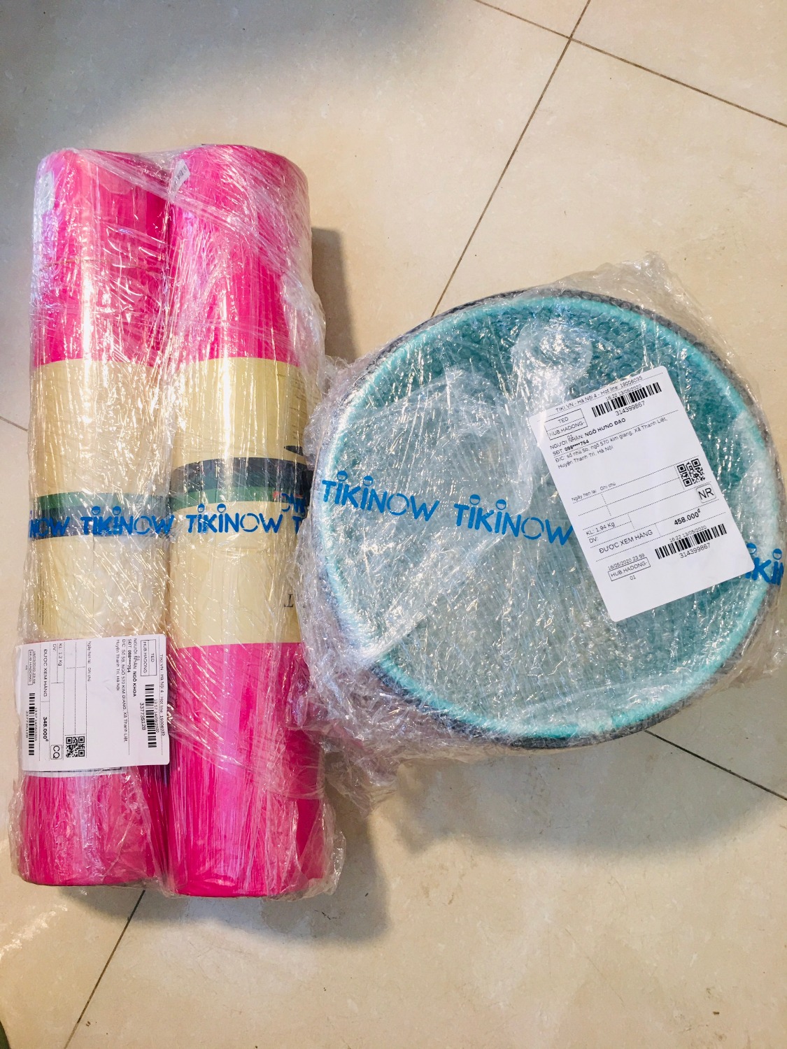 t nhận được sản phẩm rồi nhé, đều mua của chính hãng miDoctor luôn.
Khá là hài lòng về chất lượng ạ, đẹp và bám sàn, dịch vị giao vận cũng khá là tốt nữa
sẽ ủng hộ sản phẩm yoga chính hãng miDoctor tiếp theo