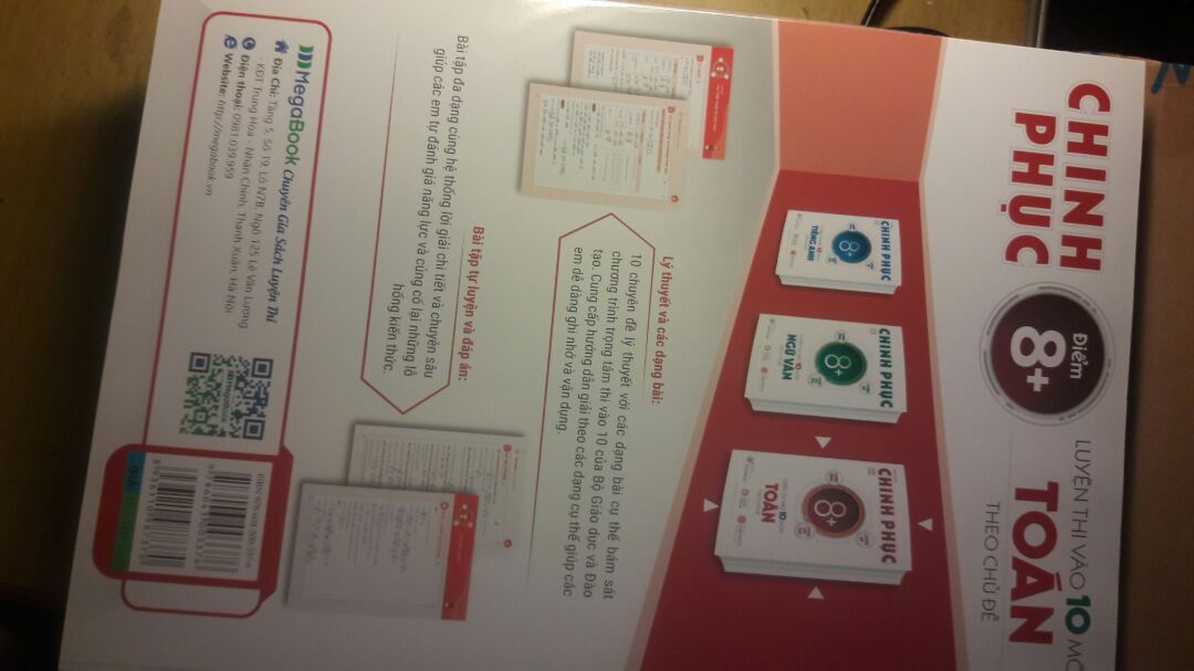 Dù giao trễ hơn hẹn 1 ngày nhưng vẫn ok lắm nho ?❤ , lý do nên mua :
• Shipper thân thiện , đáng yêu , nhiệt tình?
• Đúng mẫu mã , hàng đóng gói cẩn thận?
• Sách hệ thống kiến thức khoa học , lời giải chi tiết , độ khó tăng dần , bám sát chương trình thi ( có nhiều đề của các tỉnh thoải mái thử sức ?✔)
● Nắm chắc 8,9,10 trong tay - hăng say cùng CHINH PHỤC 8+ LUYỆN THI VÀO 10 MÔN TOÁN ??
❤Chúc các bạn học tốt❤