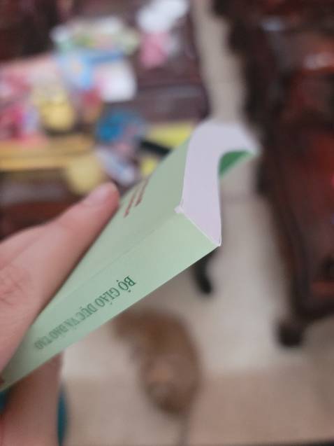 Sách không được bao bọc kĩ, bị rách và móp méo. Thất vọng!