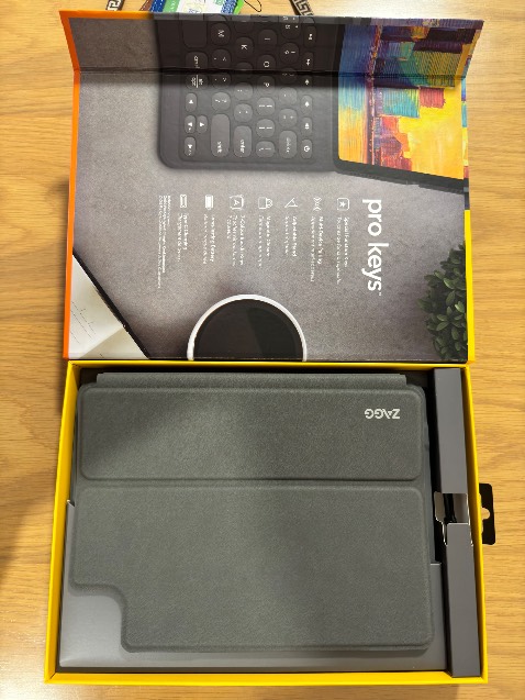 The ZAGG Pro Keys Keyboard for the iPad Pro 11-inch offers a solid typing experience with backlit keys, adjustable stand, and durable, detachable case. It has multi-device pairing via Bluetooth, a long battery life (up to 1 year), and a magnetic closure. Its lightweight design adds portability and protection.