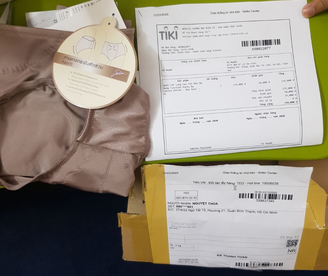 Giao nhầm hàng, mua áo thì giao quần