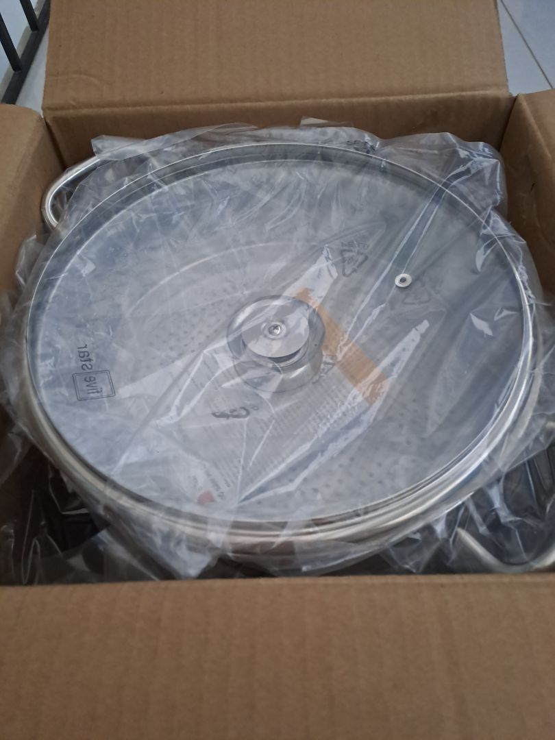 Nhận hàng rồi. Sản phẩm rất ưng ý. Shop bán hàng uy tín. Nồi dày nhìn là thích liền.