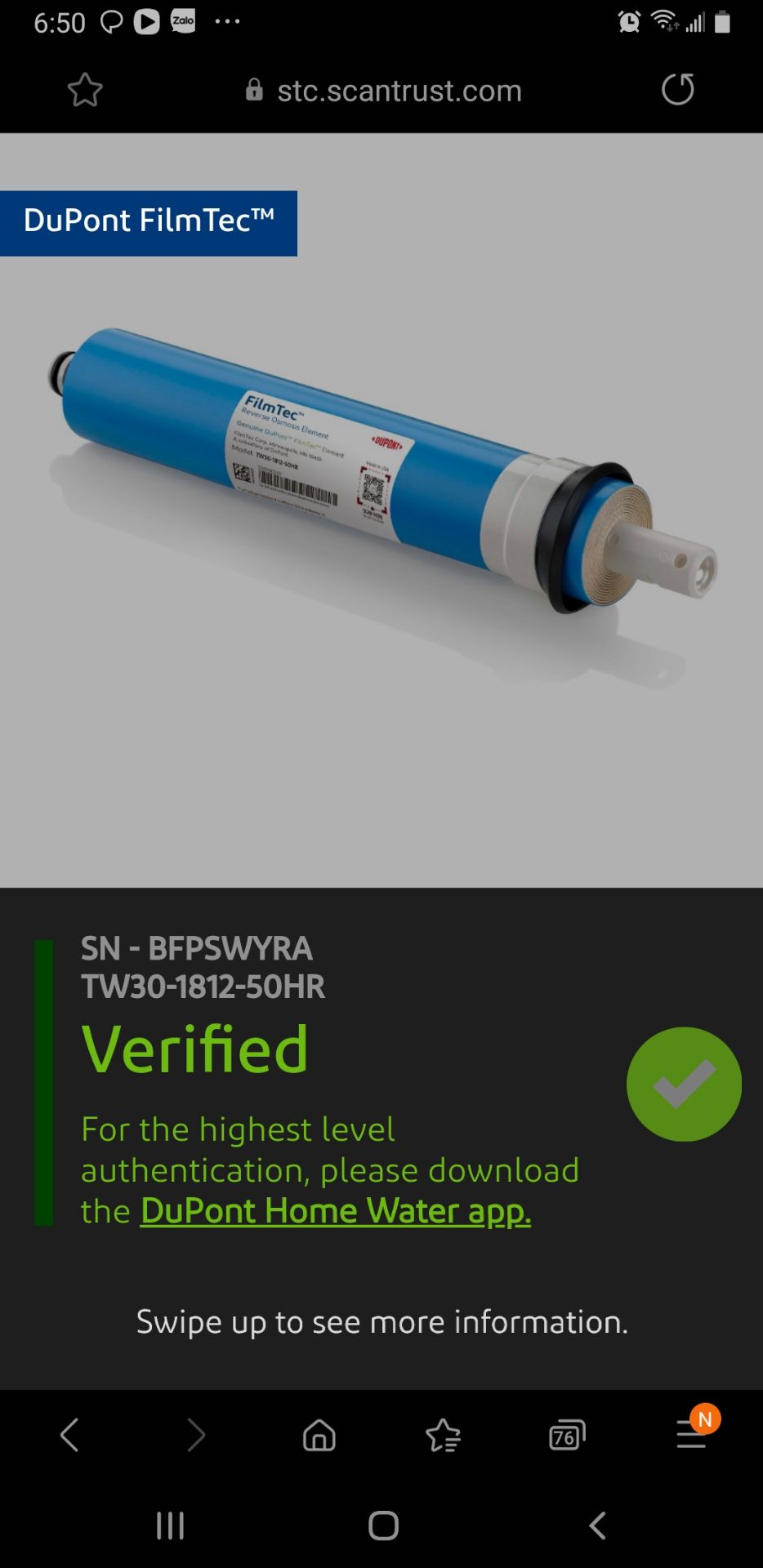 Hàng check trên ứng dụng thì đúng là chính hãng nhưng bao bì đóng gói mình không tin lắm. Trái tim của hệ thống lọc mà đóng gói băng bịch nhựa không có lấy 1 chữ hướng dẫn. Đóng gói bằng kiểu khèn hơ lửa nữa chứ. Không hiểu quy trình đóng gói kháng khuẩn kiểu gì. Kết quả lọc theo mình là lọc tốt. Nhà bán hàng có kèm theo tờ giấy về thay đổi quy cách đóng gói. Thôi thì tin theo vậy Hàng check trên ứng dụng thì đúng là chính hãng nhưng bao bì đóng gói mình không tin lắm. Trái tim của hệ thống lọc mà đóng gói băng bịch nhựa không có lấy 1 chữ hướng dẫn. Đóng gói bằng kiểu khèn hơ lửa nữa chứ. Không hiểu quy trình đóng gói kháng khuẩn kiểu gì. Kết quả lọc theo mình là lọc tốt. Nhà bán hàng có kèm theo tờ giấy về thay đổi quy cách đóng gói. Thôi thì tin theo vậy
