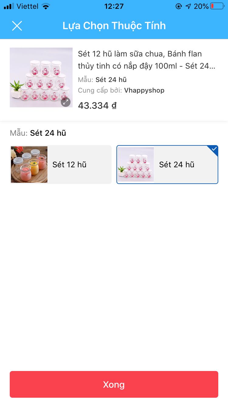 mình đặt set 24c nhưng shop chỉ giao 12c, sau khi mình nhắn thì lại sửa giá sản phẩm và rep mình như trên. ko đáng vài đồng nhưng mất uy tín quá