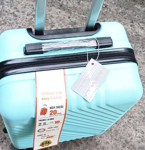 Giá hợp lý, vali dung mô tả.