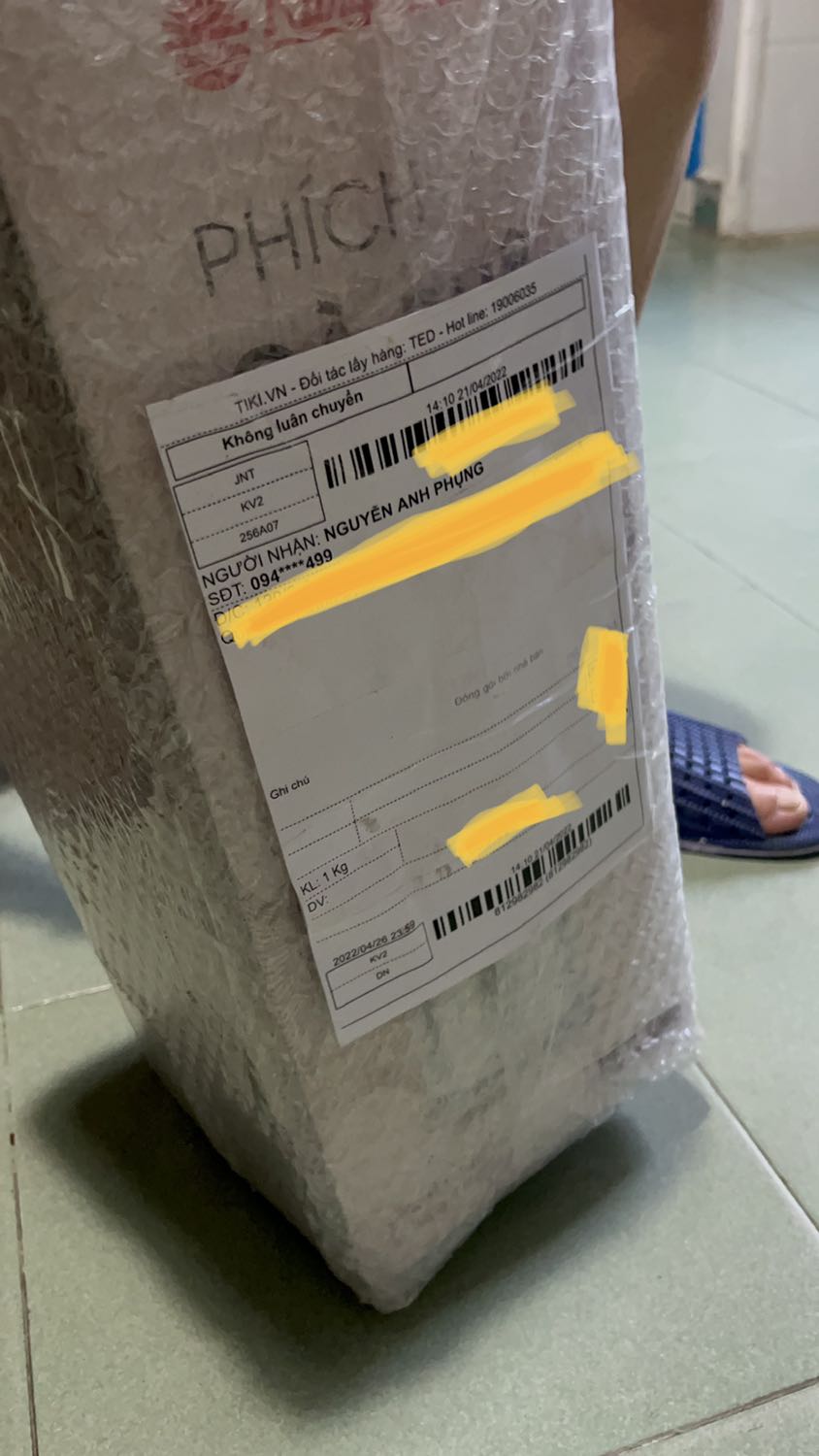 Chưa bao giờ phải đổi hàng , nhưng một khi đổi là phải đợi cả tuần.
Hy vọng ai đọc commet này cân nhắc kỹ khi mua hàng dễ vỡ, chuẩn bị tinh thần đợi để đổi trả lâu lắc lâu lơ như mình
Mình đang rất cần phích để dùng mà đợi đổi trả như. Chờ gần cả tuần chưa xử lý xong
Rất mệt mỏi