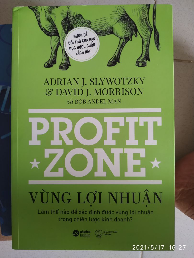 Khá thú vị với đề tài quan trọng và rất ý nghĩa trong công việc kinh doanh. Định nghĩa và Xác định được vùng lợi nhuận là mấu chốt của vấn đề