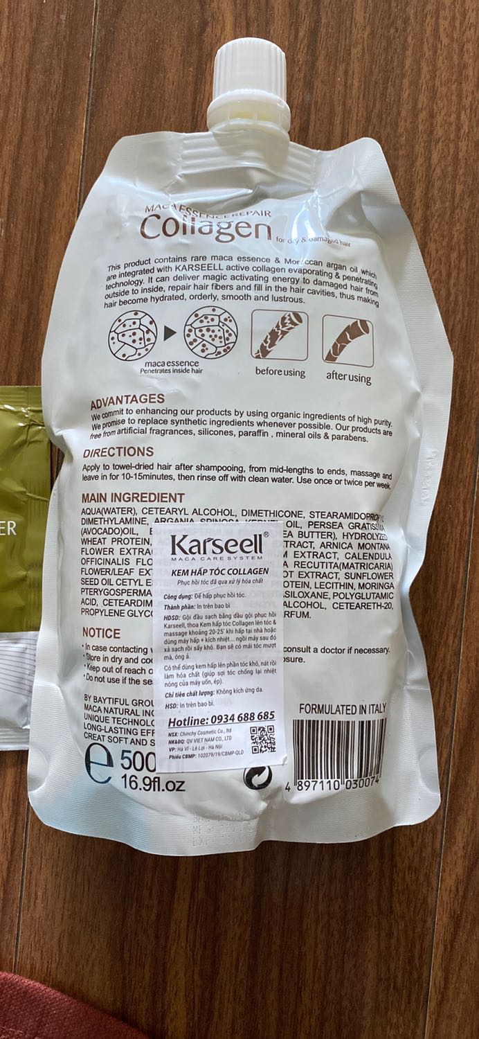 Tiki giao nhanh, hàng giống gói mình mua ở cửa hàng làm tóc nhưng mà rẻ hơn nhiều, mình chưa bóc ra dùng thử nhưng thấy có tem chống hàng giả đàng hoàng, hi vọng là hàng đúng, chất lượng tốt