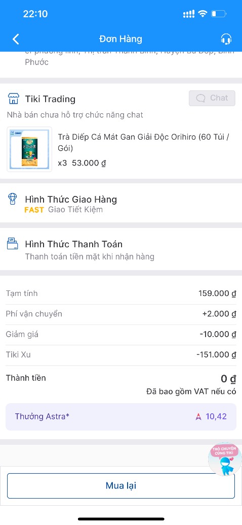 Lần đầu mua tiki trangding mà thấy hãm vậy luôn á,để giá 53k đặt xong huỷ đơn của khách ..(goi thì bảo do đặt sai giá nên huỷ đơn) vậy tao tát tụi bây xong xl có chịu không?